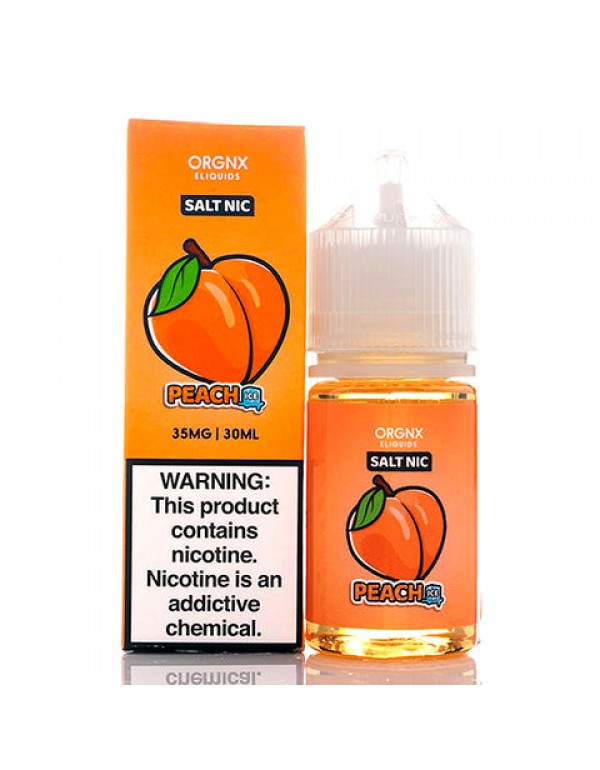 Peach Ice Salt - ORGNX E-Juice