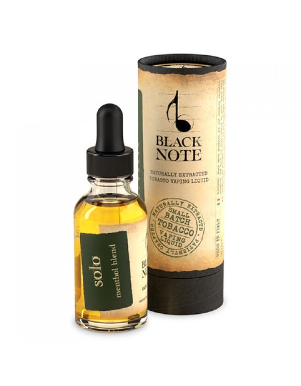 Solo - Black Note E-Juice [Naturally-Extracted]