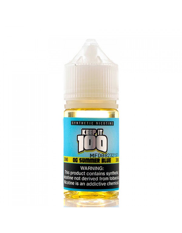 OG Summer Blue Salt - Keep It 100 E-Juice