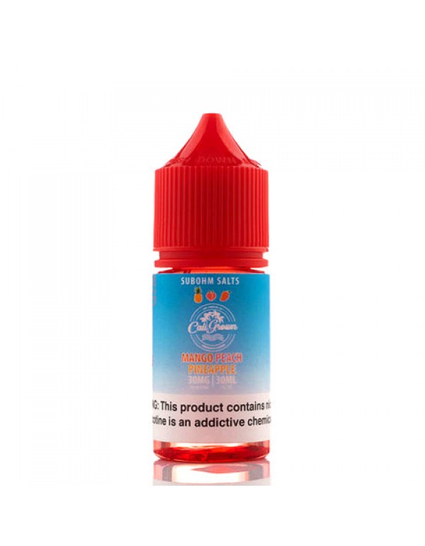 Mango Peach Pineapple Salt - California Grown E-Juice