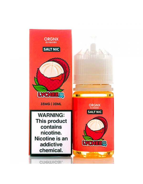 Lychee Ice Salt - ORGNX E-Juice