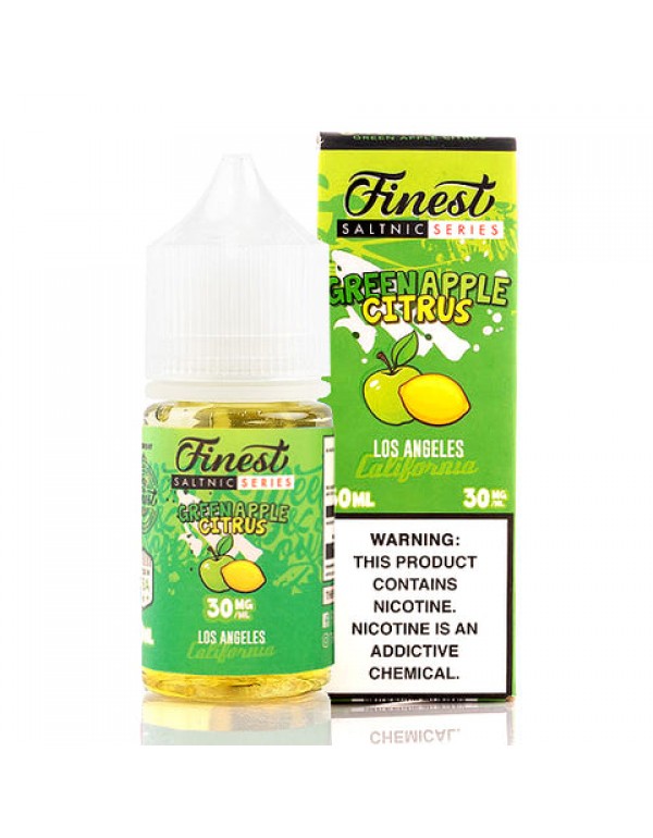 Green Apple Citrus Salt- The Finest E-Juice [Nic Salt Version]