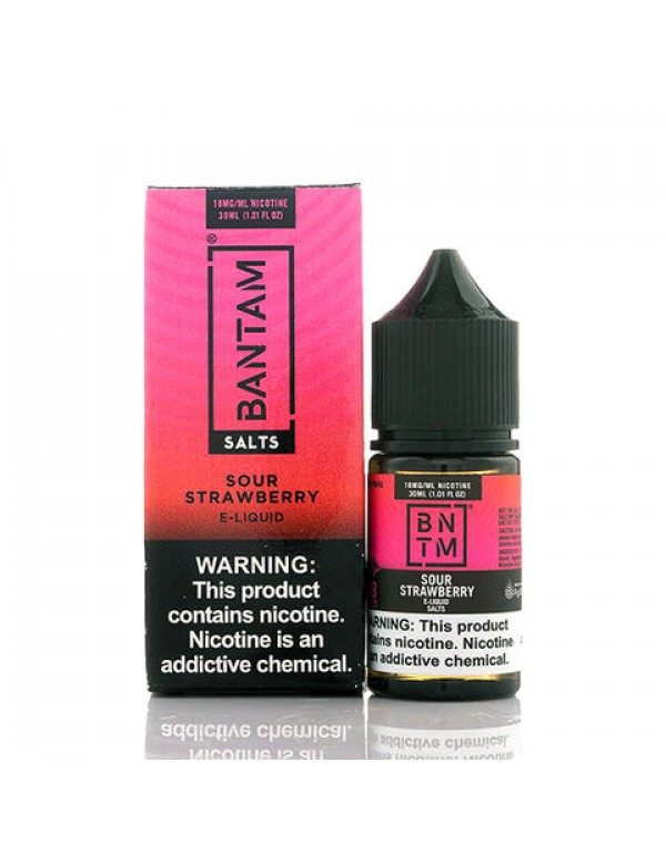 Sour Strawberry Salt - Bantam E-Juice