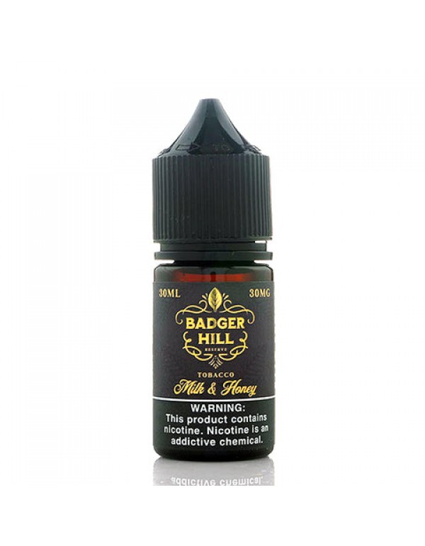 Milk & Honey Salt - Badger Hill Reserve E-Juice