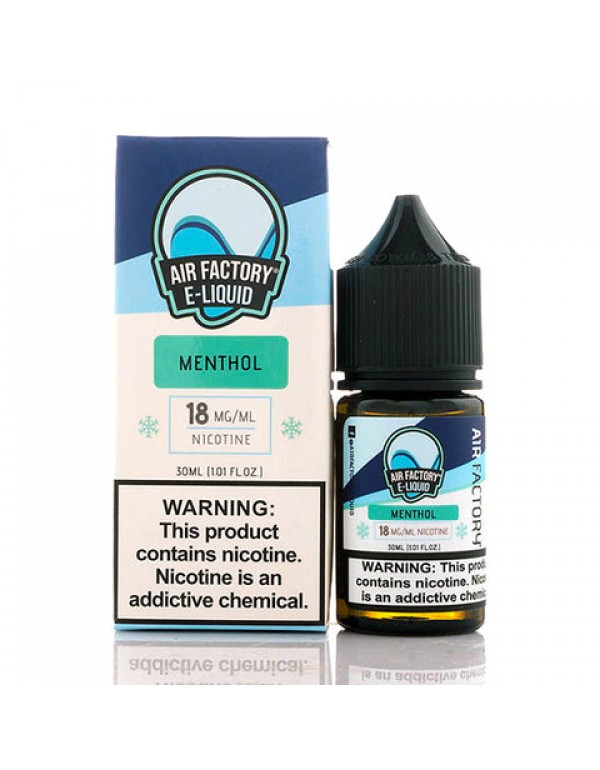 Menthol Salt - Air Factory E-Juice [Nic Salt Versi...