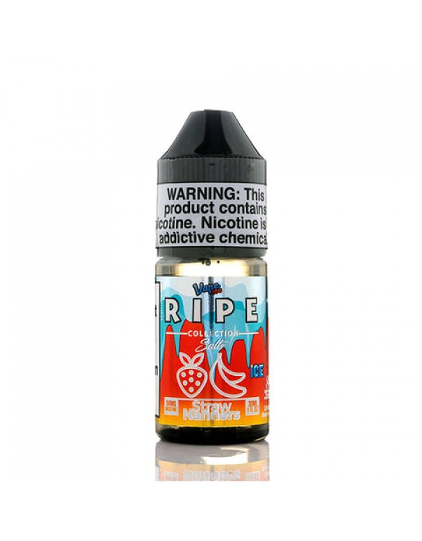 Straw Nanners Ice Salt - Ripe Collection E-Juice [Nic Salt Version]