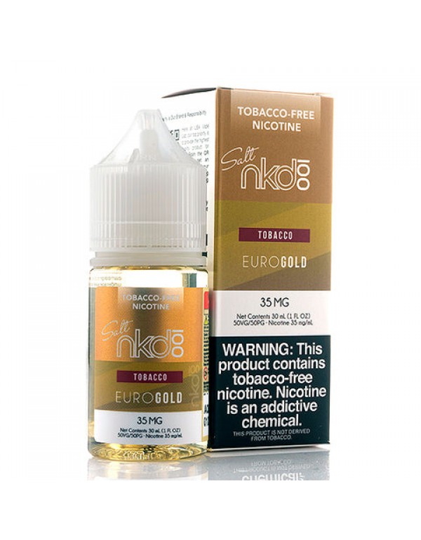 Euro Gold [Nic Salt Version] - Naked 100 E-Juice