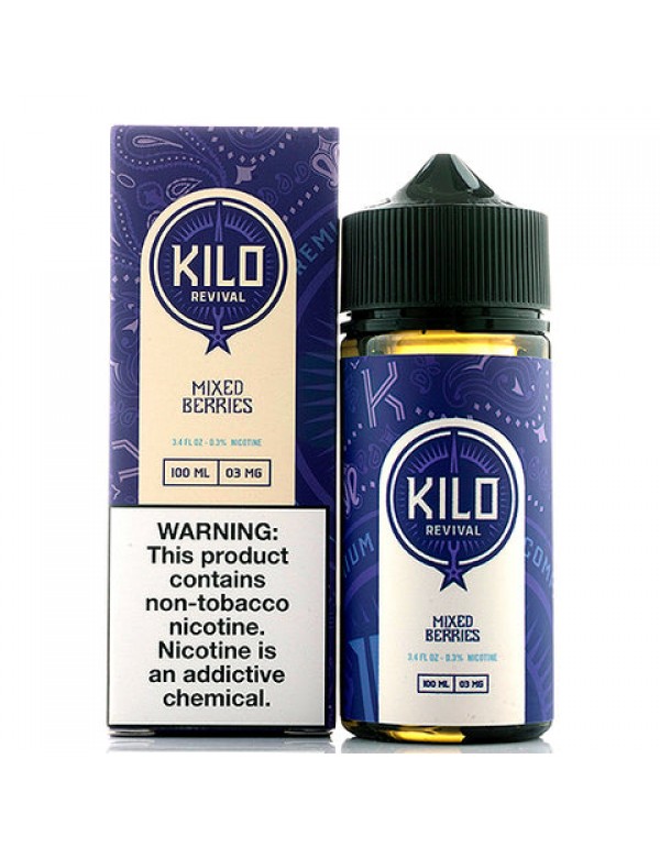 Mixed Berries - Kilo E-Juice (100 ml)