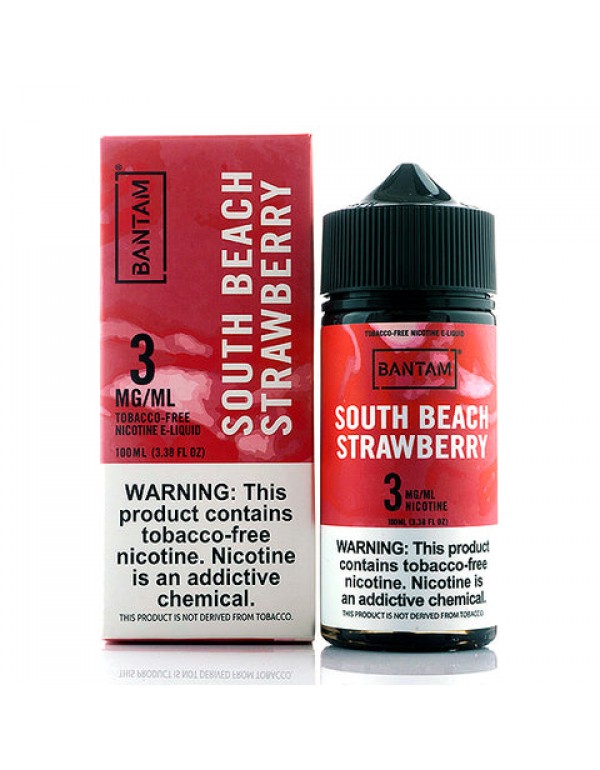 South Beach Strawberry - Bantam E-Juice (100 ml)