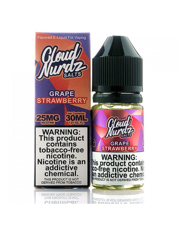 Grape Strawberry Salt - Cloud Nurdz E-Juice