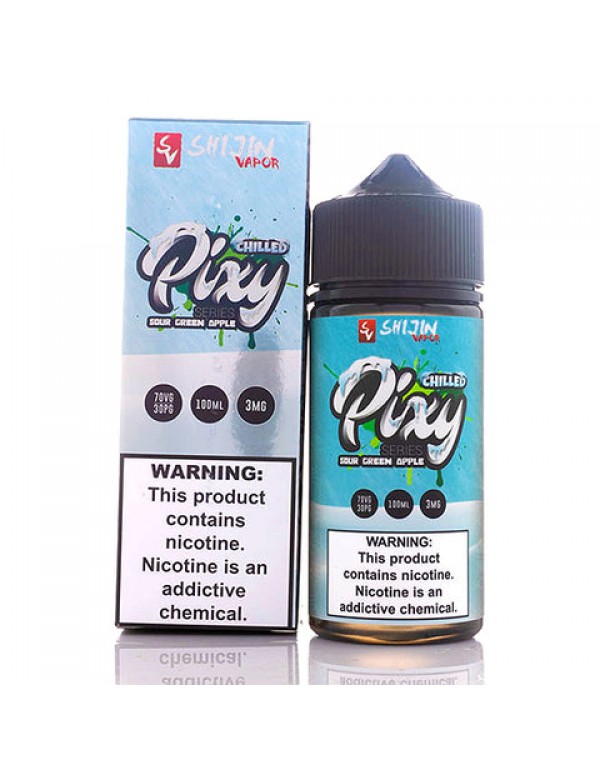 Sour Green Apple Chilled - Shijin Vapor E-Juice (1...