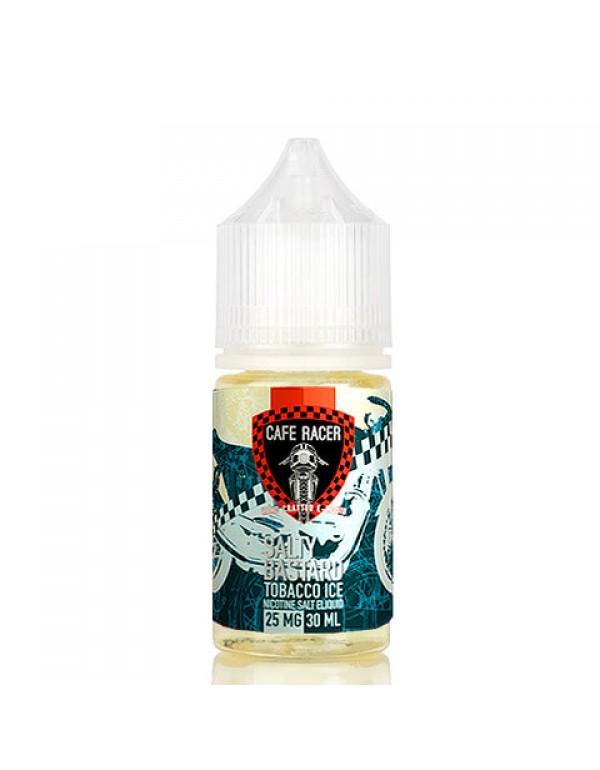 Salty Bastard Tobacco Ice - Cafe Racer E-Juice [Na...