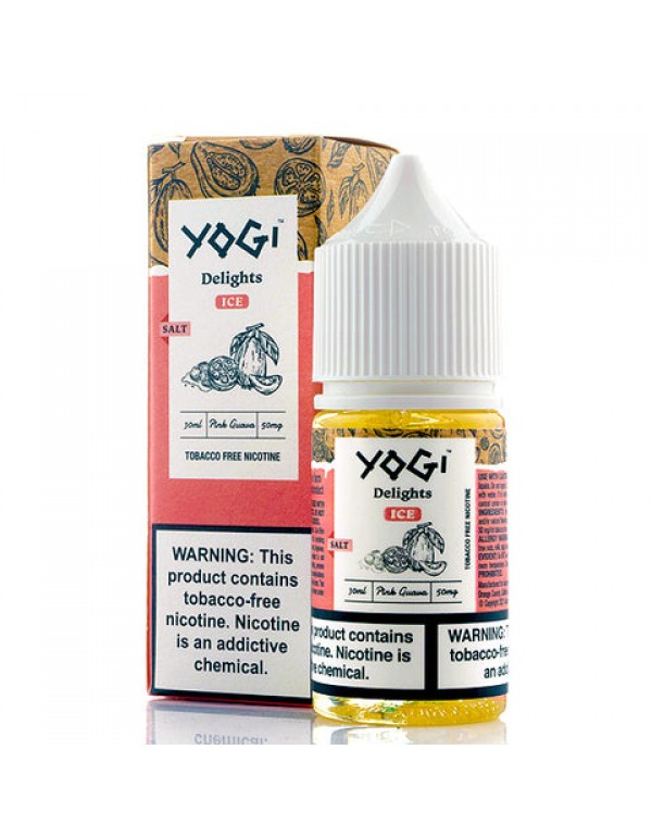 Pink Guava Ice Salt - Yogi Delights E-Juice [Nic S...