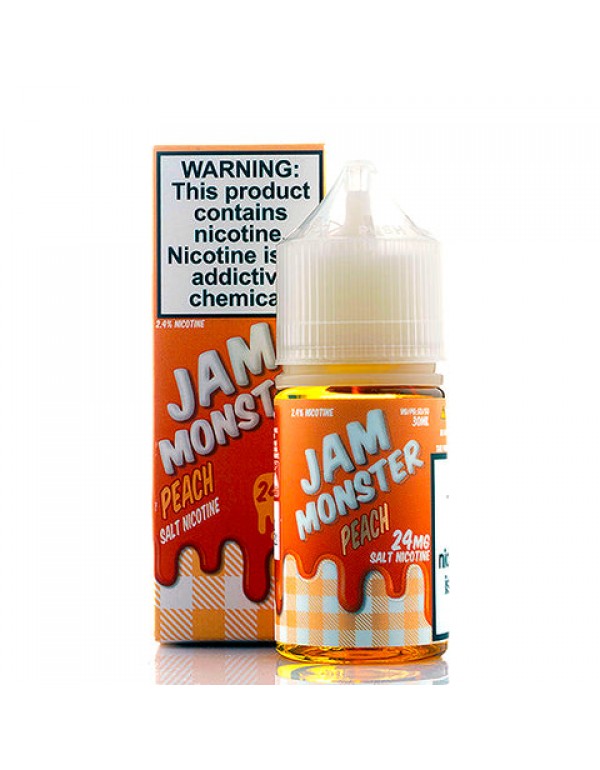 Peach Jam Salt - Jam Monster E-Juice