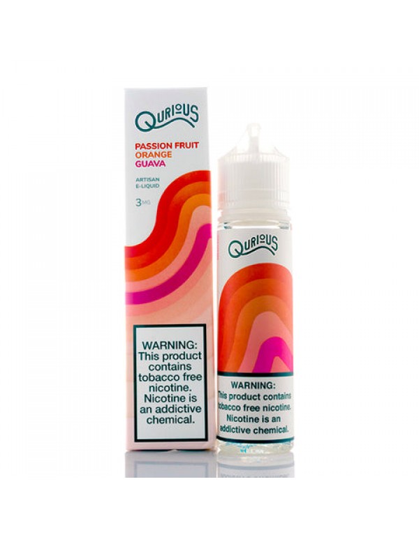 Passion Fruit Orange Guava - Qurious E-Juice (60 ml)