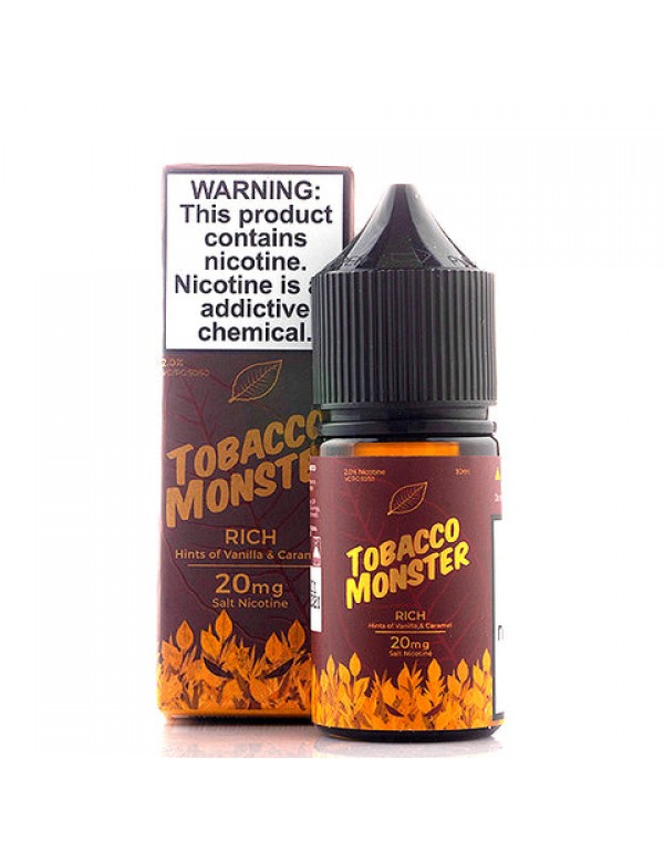 Rich Salt - Tobacco Monster E-Juice