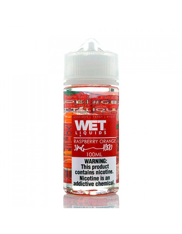 Raspberry Orange Iced - Wet Liquids E-Juice (100 ml)