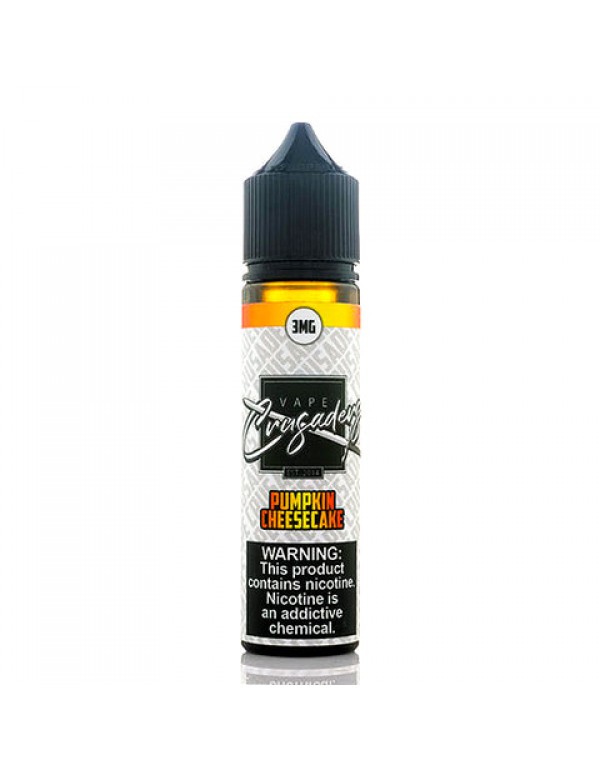 Pumpkin Cheesecake - Vape Crusaders E-Juice (60 ml...