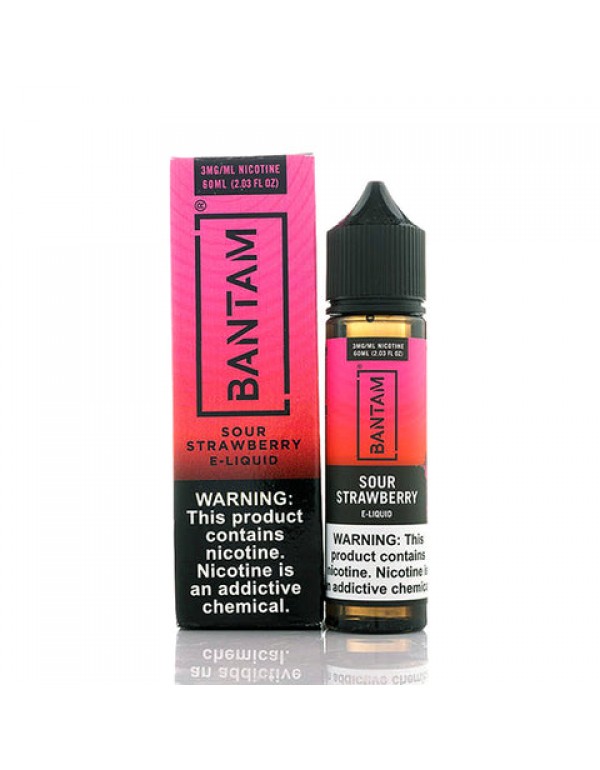 Sour Strawberry - Bantam E-Juice (60 ml)