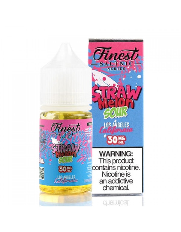 Strawmelon Sour Salt - The Finest E-Juice [Nic Salt Version]