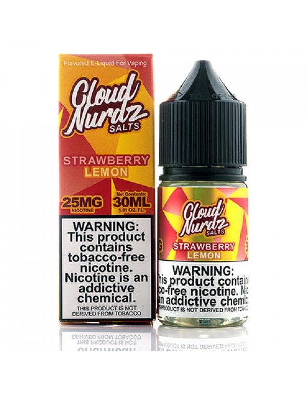 Strawberry Lemon Salt - Cloud Nurdz E-Juice