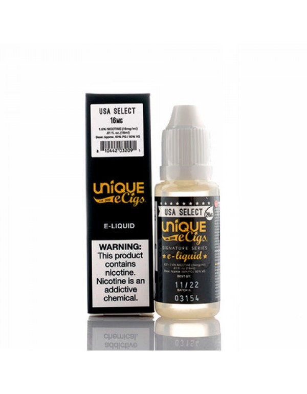 USA Select - Unique E-Cigs E-Juice