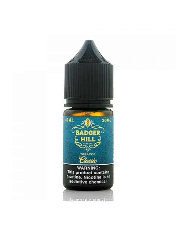 Classic Salt - Badger Hill Reserve E-Juice