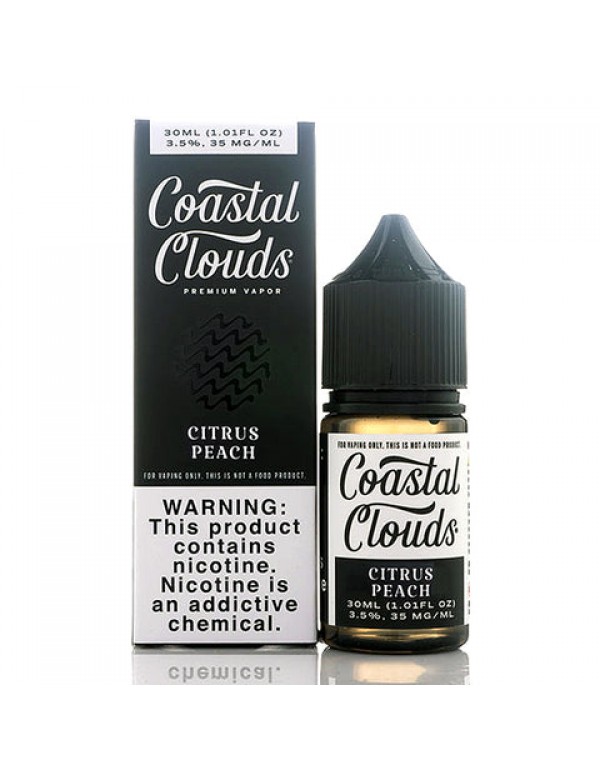 Citrus Peach Salt - Coastal Clouds E-Juice
