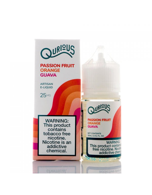 Passion Fruit Orange Guava Salt - Qurious E-Juice