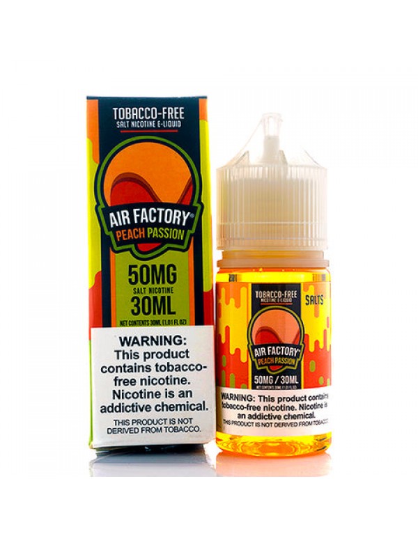 Peach Passion Salt - Air Factory E-Juice [Nic Salt...