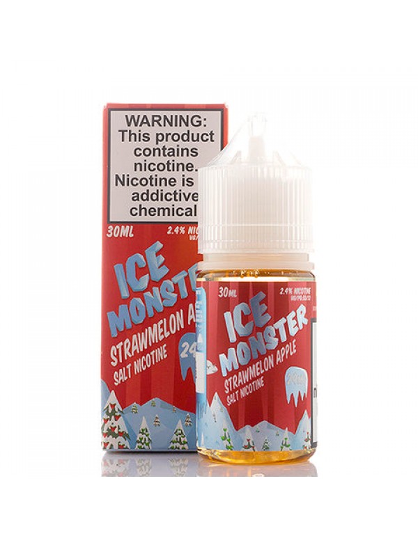 Strawmelon Apple Salt - Ice Monster E-Juice