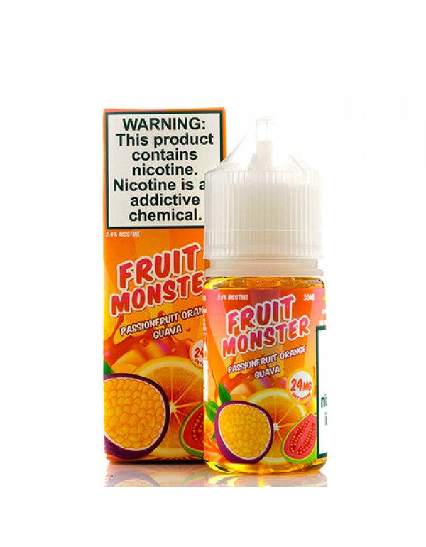 Passion Fruit Orange Guava Salt - Fruit Monster E-...