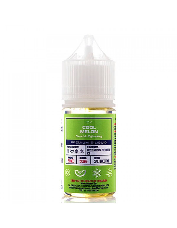 Cool Melon Salt - Glas Basix E-Juice