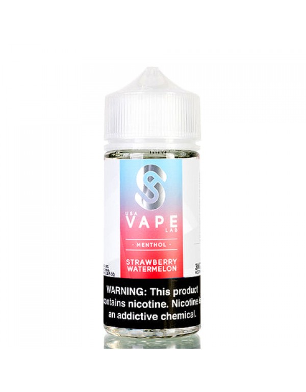 Strawberry Watermelon (Ice) - USA Vape Lab E-Juice (100 ml)