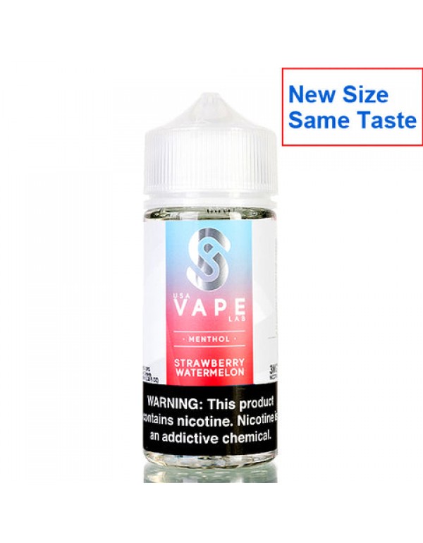 Strawberry Watermelon (Ice) - USA Vape Lab E-Juice (100 ml)