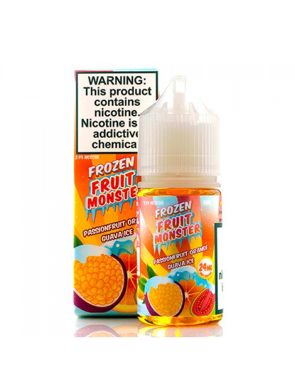 Passion Fruit Orange Guava Ice Salt - Fruit Monster E-Juice