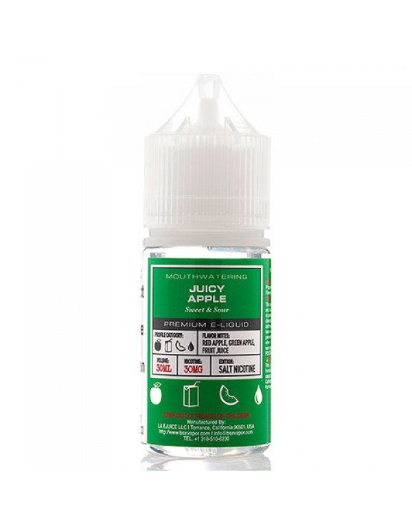 Juicy Apple Salt - Glas Basix E-Juice