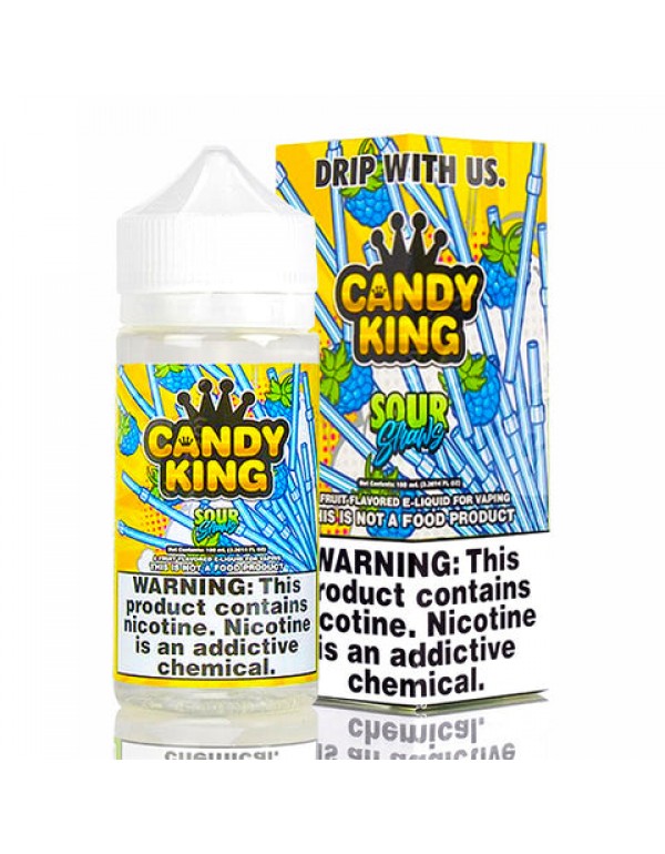 Sour Straws - Candy King E-Juice (100 ml)