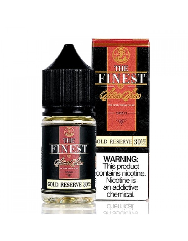 Gold Reserve Salt- The Finest E-Juice [Nic Salt Version]