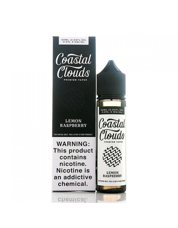 Lemon Raspberry - Coastal Clouds E-Juice (60 ml)