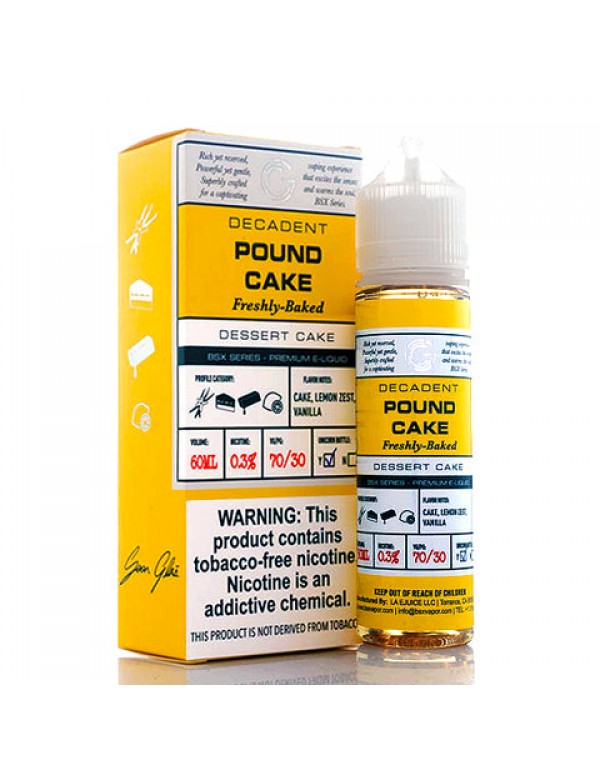 Pound Cake - Glas Basix E-Juice (60 ml)