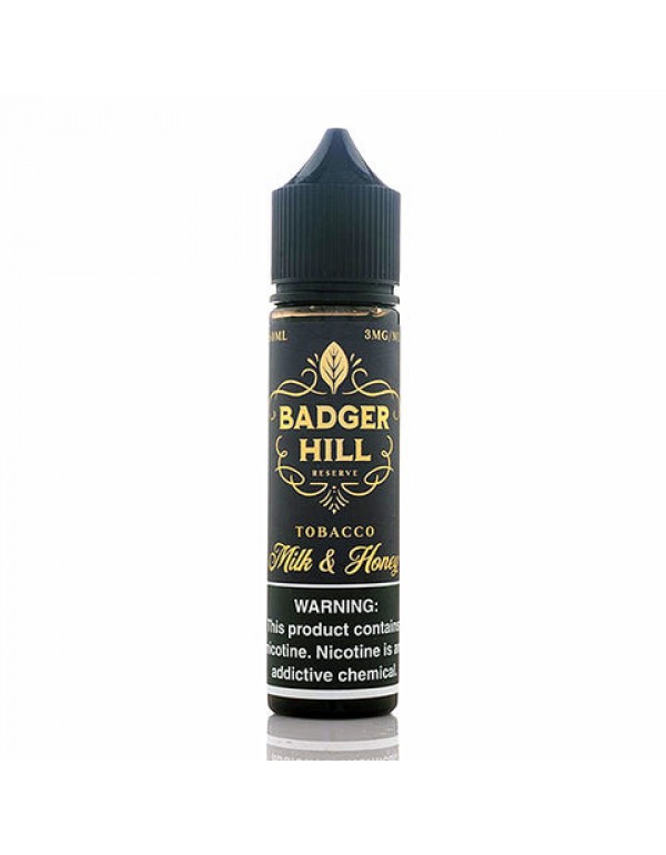 Milk & Honey - Badger Hill Reserve E-Juice (60 ml)