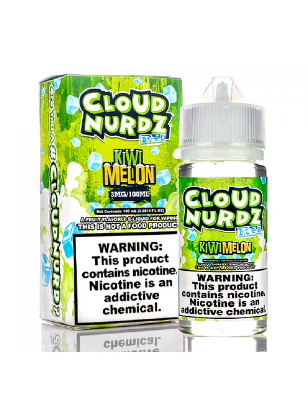 Kiwi Melon Iced - Cloud Nurdz E-Juice (100 ml)