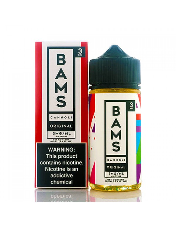 Original Cannoli - Bam's Cannoli E-Juice (100 ml)