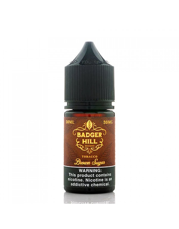 Brown Sugar Salt - Badger Hill Reserve E-Juice