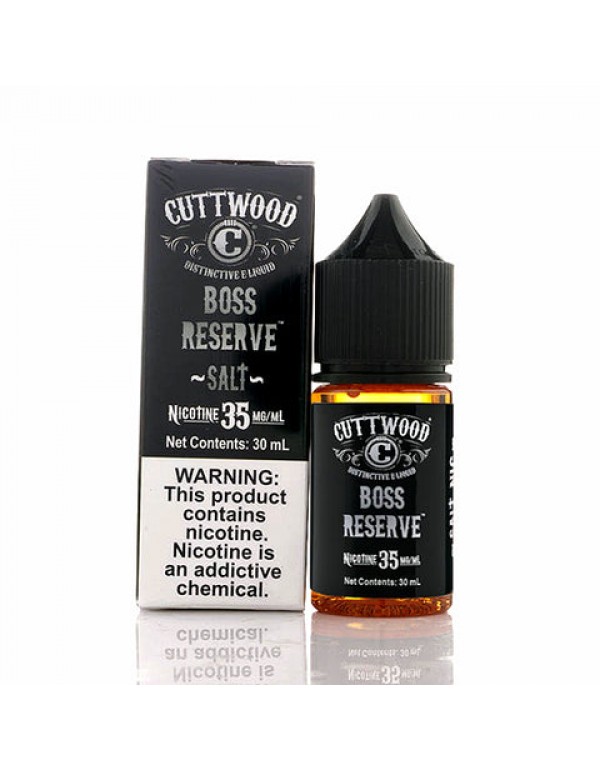 Boss Reserve Salt - Cuttwood E-Juice