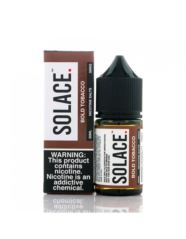 Bold Tobacco Salt - Solace E-Juice