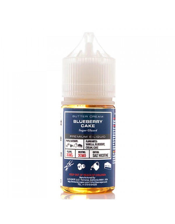 Blueberry Cake Salt - Glas Basix E-Juice