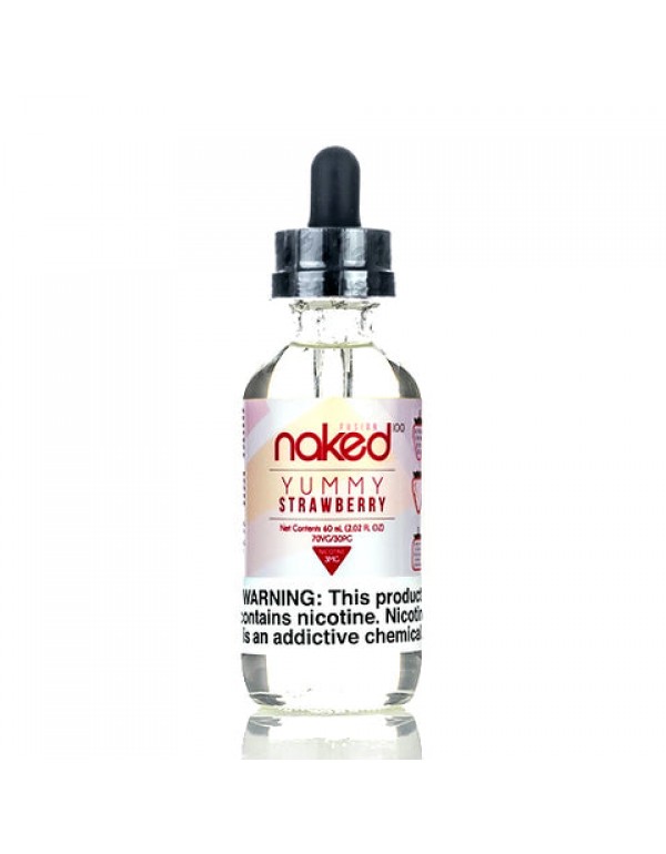 Triple Strawberry Yummy Strawberry Naked 100 E Juice 60 Ml E