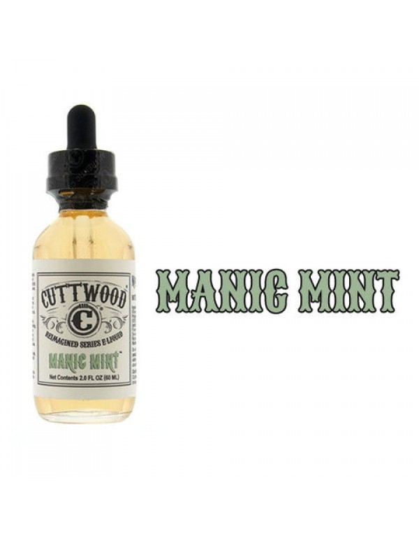 Manic Mint - Cuttwood Reimagined Series E-Liquid (60 ml)